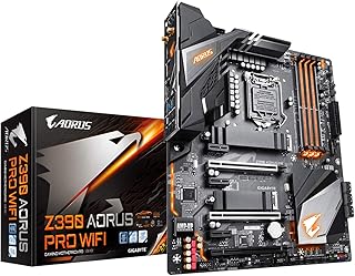 GIGABYTE Z390 AORUS PRO Wi-Fi (Intel LGA1151/Z390/ATX/2xM.2 Thermal Guard/Onboard AC Wi-Fi/RGB Fusion/Gaming Motherboard)