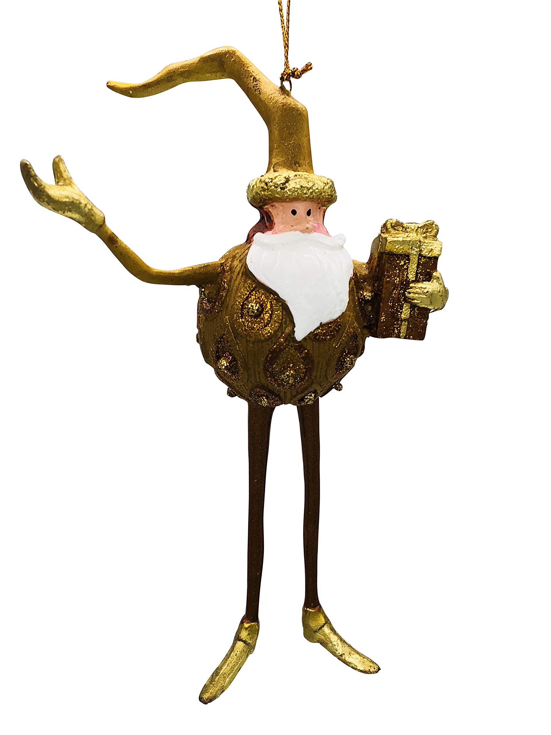 ecosoul Kerstboomversiering figuur Kerstman met trompet rood-goud kerstboomversiering 15,5 cm 1 stuk ecosoul Kerstboomversiering figuur Kerstman met trompet rood-goud kerstboomversiering 15,5 cm 1 stuk