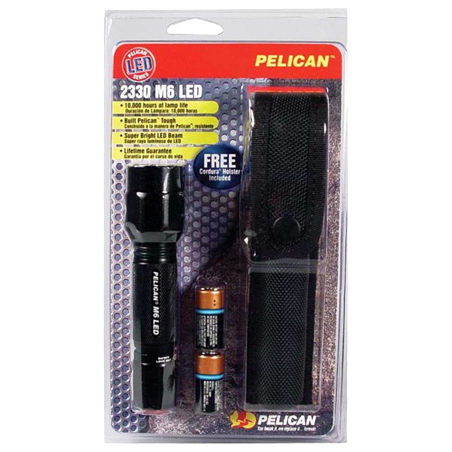 ペリカン M6 2390 LED と ペリカンM6用レッドフィルターキャップ ペリカン M6 2390 LED と ペリカンM6用レッドフィルターキャップ