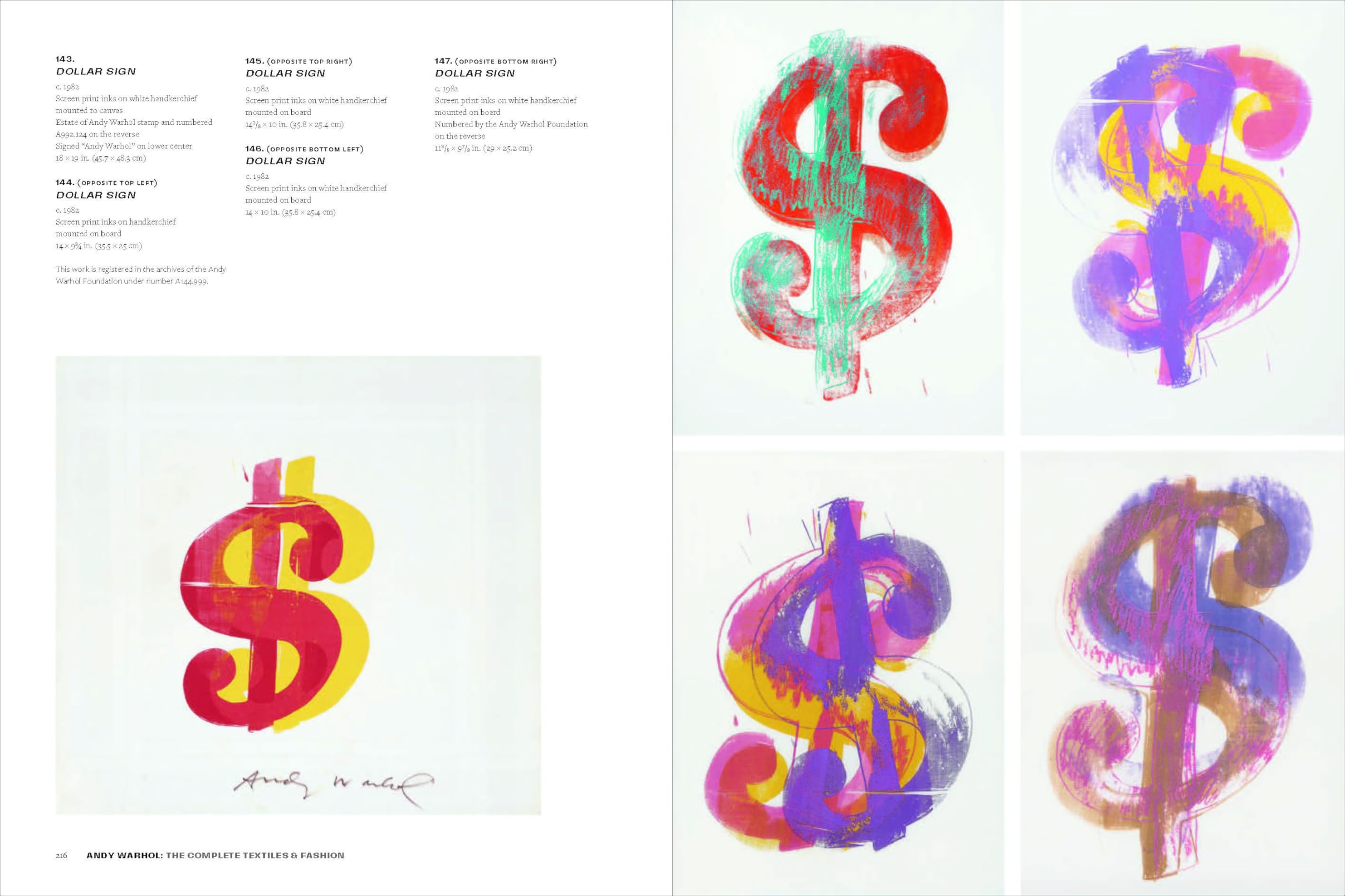 Andy Warhol: The Complete Textiles and Fashion