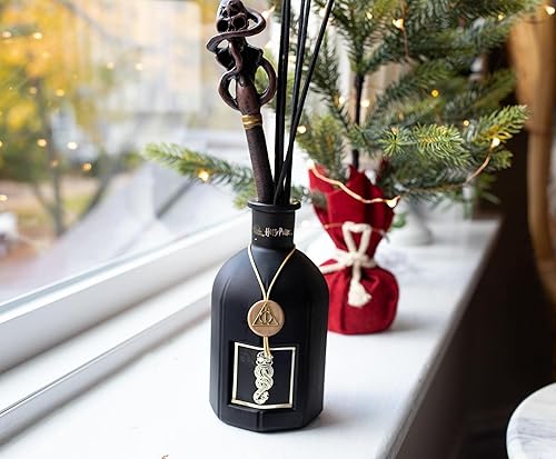 Miniatura 3 de Harry Potter Death Eater - Difusor de caña premium, aroma de aceite esencial con fragancia única, decoración del hogar, esenciales para inauguración