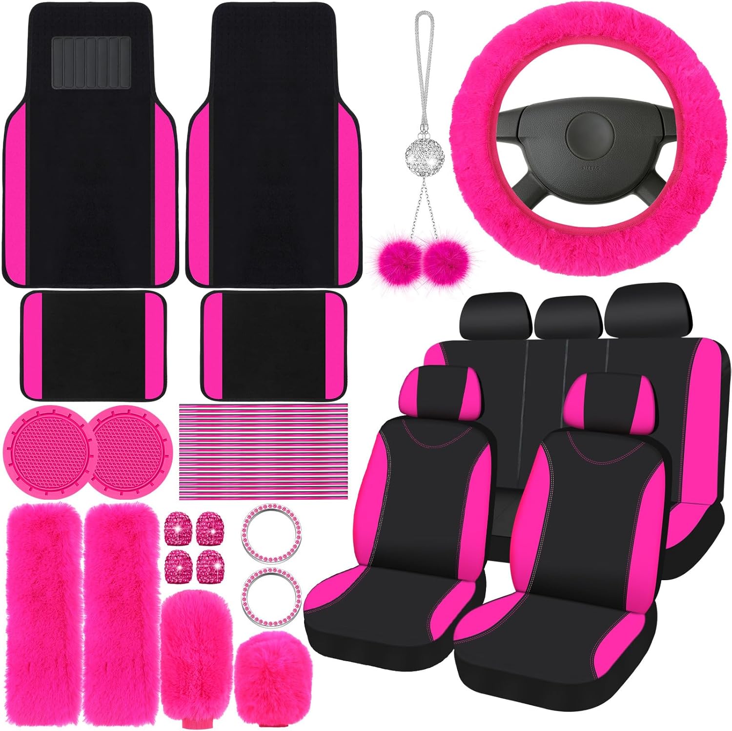 47 Car Seat Cover Full Set Car Accessories Car Seat Covers