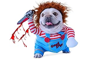 Deadly Doll Dog Costume: Spooktacular Halloween Costume for Your Furry Friend