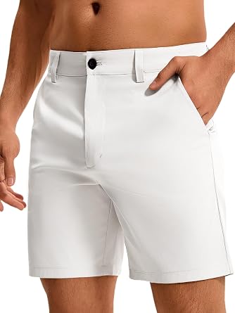 Mens Golf Shorts 7 Inch Inseam, Quick Dry Stretch, Flat Front with 5 Pockets, Lightweight Casual Work Shorts 36