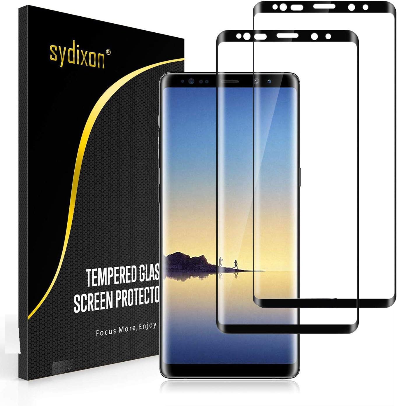 Amazon Sydixon Galaxy Note9 ガラスフィルム 強化ガラス液晶保護フィルム 2枚セット 日本製素材旭硝子製 業界最高硬度9h 高透明 3d Touch対応 3dラウンドエッジ加 スクリーンプロテクター 通販