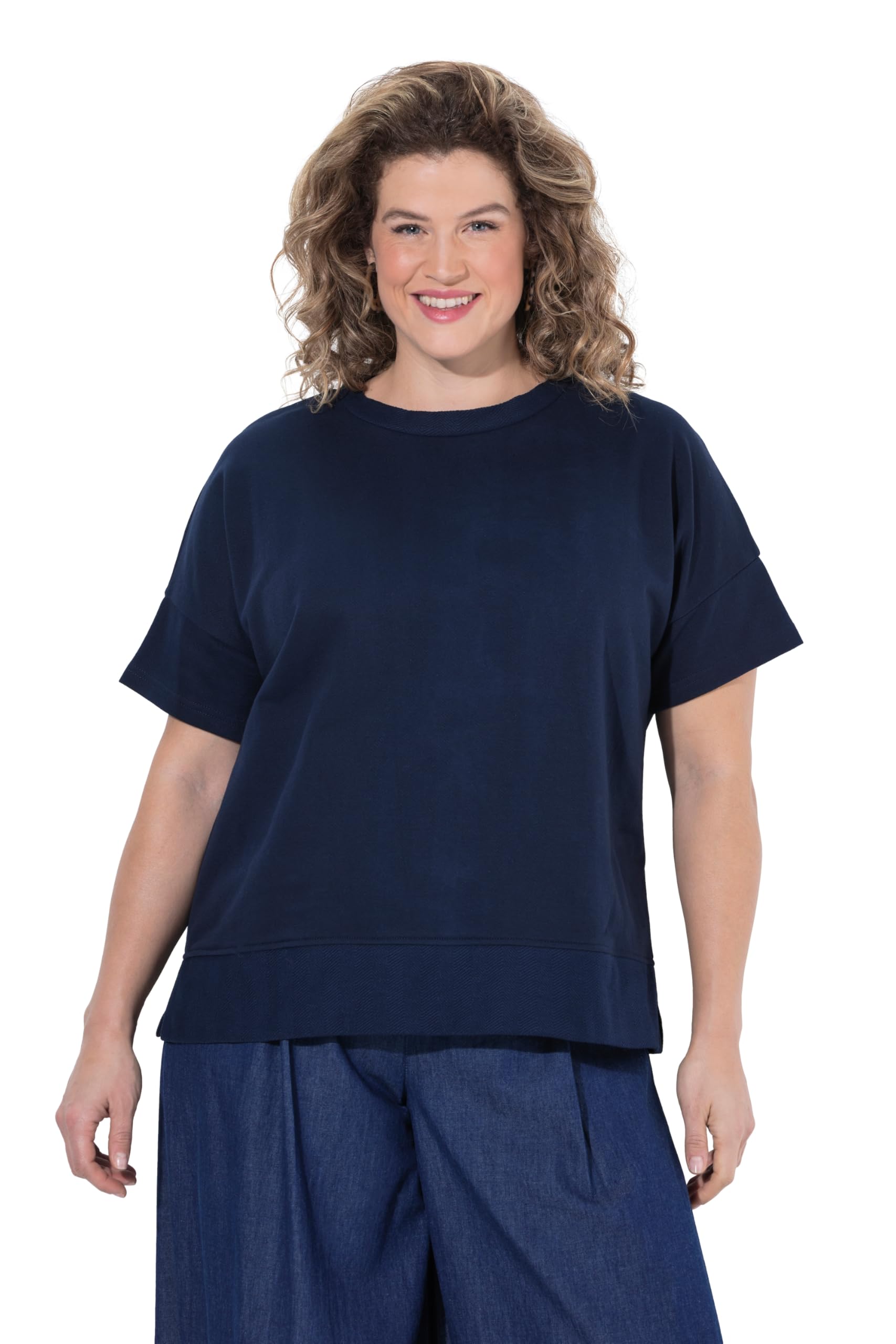Ulla Popken Damen große Größen Übergrößen Plus Size Sweatshirt 847779