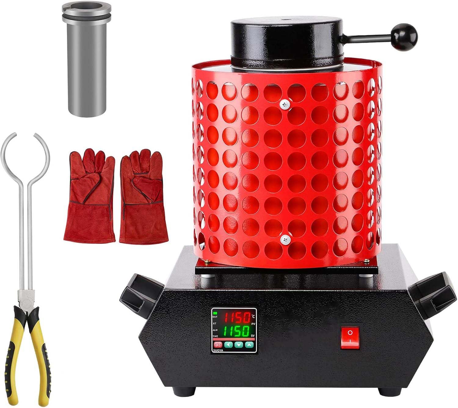 Máquina de fusión digital automática de 1150 ℃ para metales