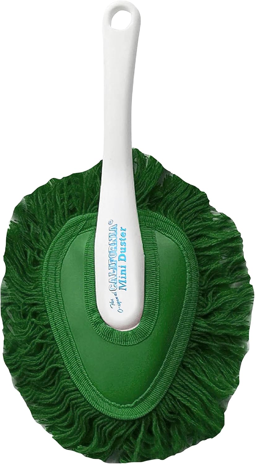 California Car Duster Dash Duster 62451 Green Cotton Mop