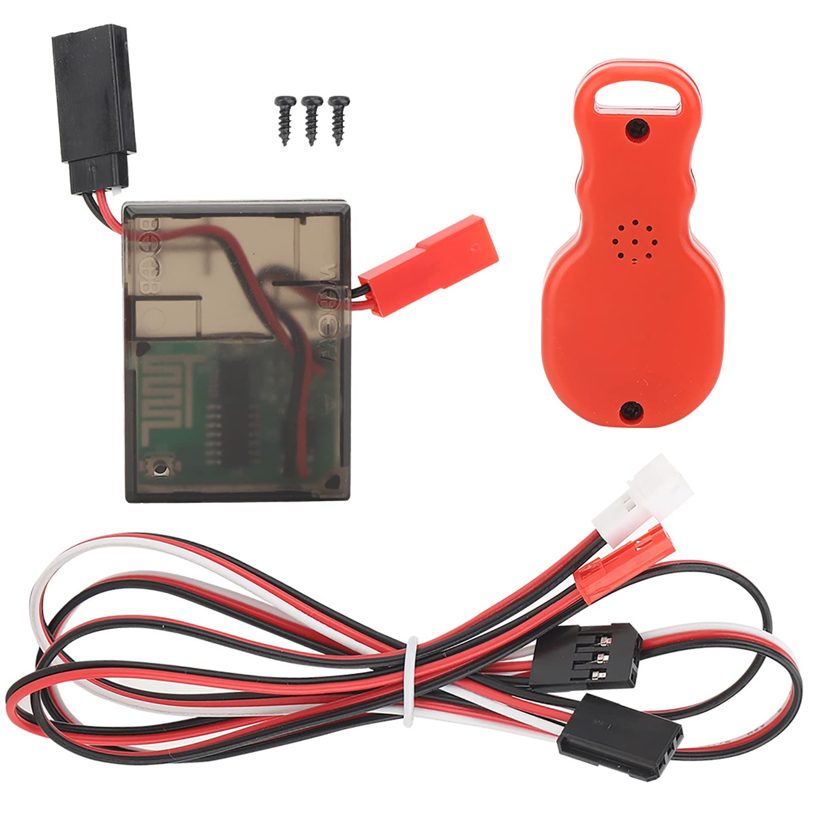 VGEBY Accessorio per Kit Ricevitore Telecomando Wireless per Verricello Universale per Auto per Cingolato RC 1/10