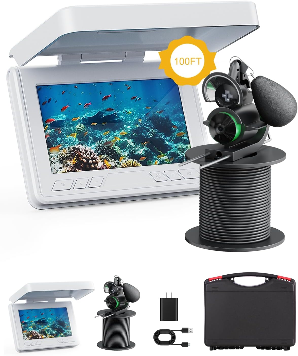 FourQ Underwater Fishing Camera