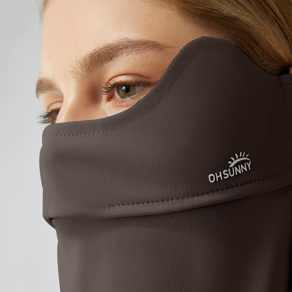 Sun UV Face Mask UPF50+ Neck Gaiter Scarf Breathable Cooling Face Cover for Outdoor Activities - Image 8