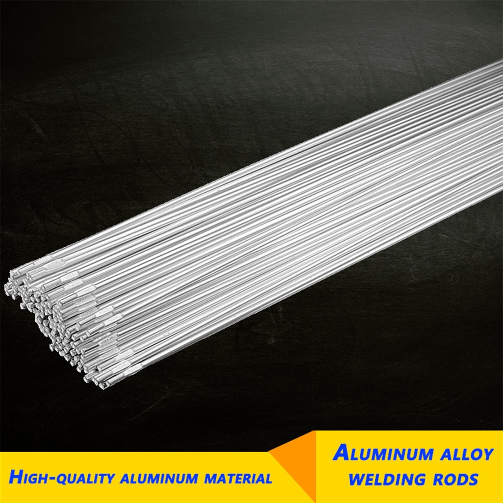 Varilla de soldadura ER5356 Alambre de soldadura fuerte, varillas de 1,6/2,0/2,4/3,0/4,0 mm, alambre de soldadura recto de aluminio, kit de soldadura de propano de barco de aluminio (Color : 20pcs,