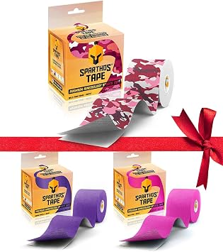 Sparthos Tape Color Bundle Wild Pink Camo + Indigo Purple + Wild Pink [16.4 ft Uncut Rolls]