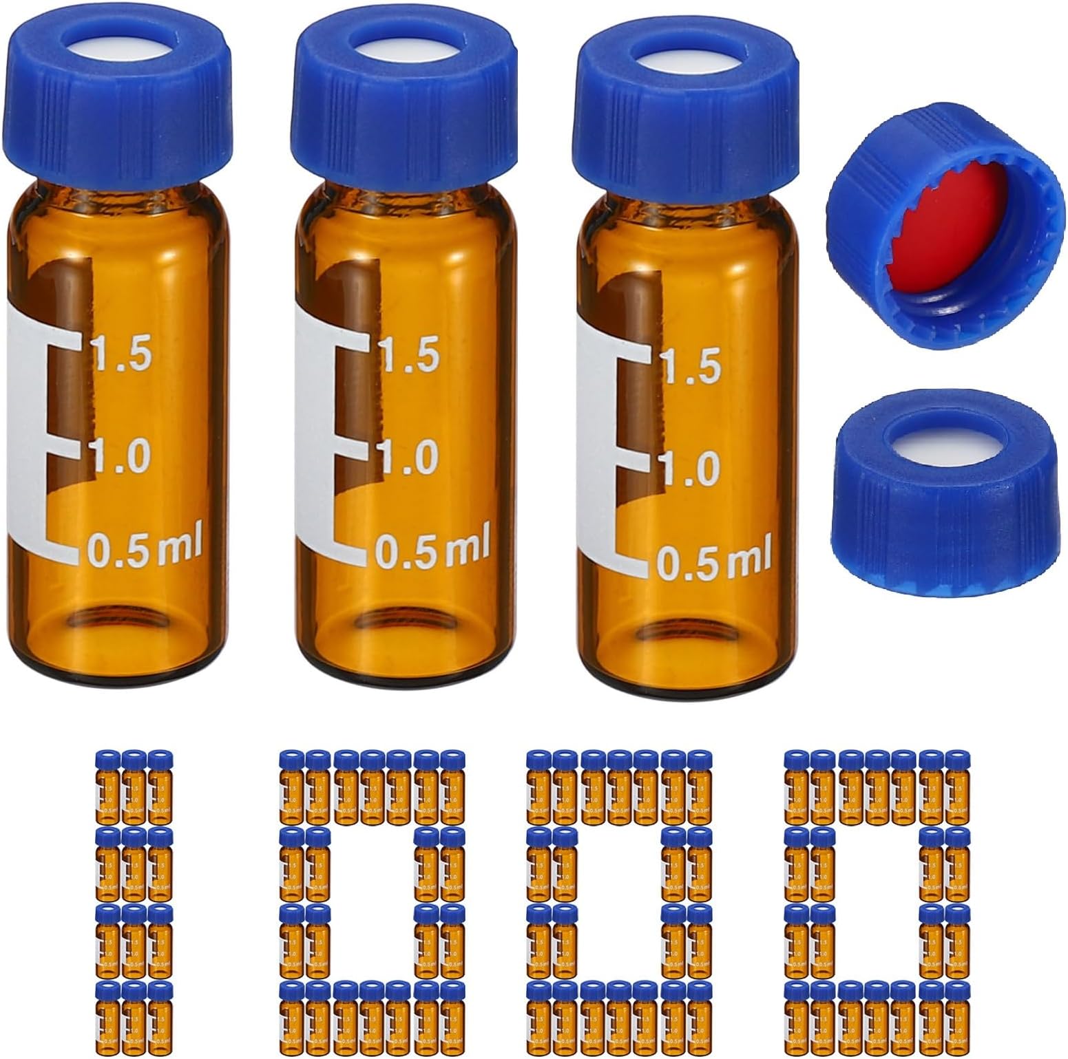 2ml Autosampler Vial 1000 Pack HPLC/GC Vials 9425 Lab