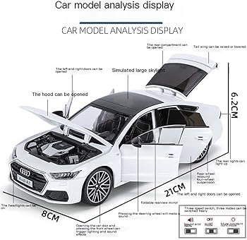 Amazon.co.jp: ミニカー スケールモデルカー 1/24 アウディ A7