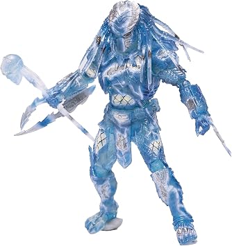 Hiya Toys Alien vs. Predator Camouflage Chopper Predator 118 Scale Figure, Multicolor