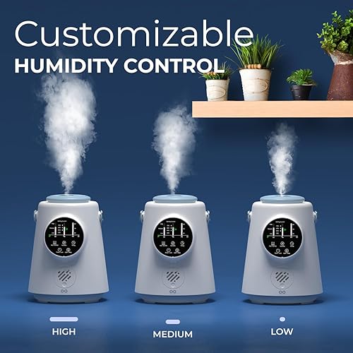 Miniatura 2 de Everlasting Comfort Humidificador de llenado superior de 2.5 litros  Actualizado fácil de limpiar 20 horas de funcionamiento Humectante de aire de