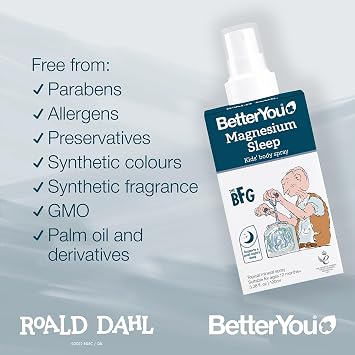 BetterYou Magnesium Sleep Kids' Body Spray - 3.38 oz