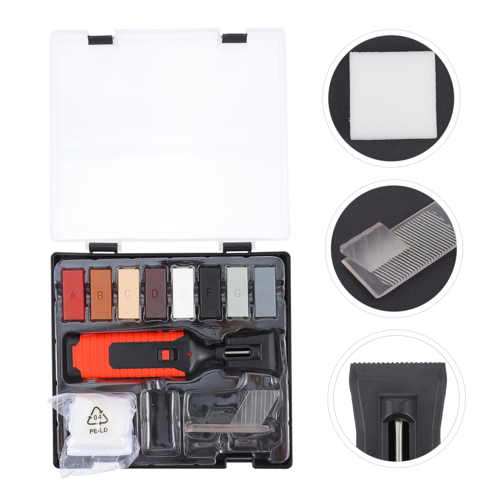 BESTonZON Keramik Fugenreparaturset Fugenreparaturset Ohne Batterie Wachsreparatur Fliesenreparaturwerkzeug Für Heimreparatur Vielseitig Anwendbar