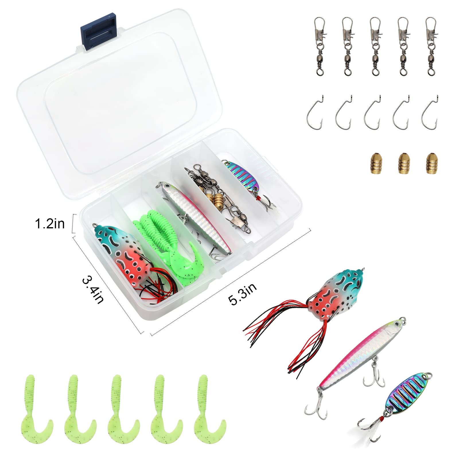 Set Pesca Con Canna Telescopica In Carbonio E Mulinello 13BB - Lunghezze 2,1m-3,6m | Con Borsa, Lenza E Accessori - Foto 11