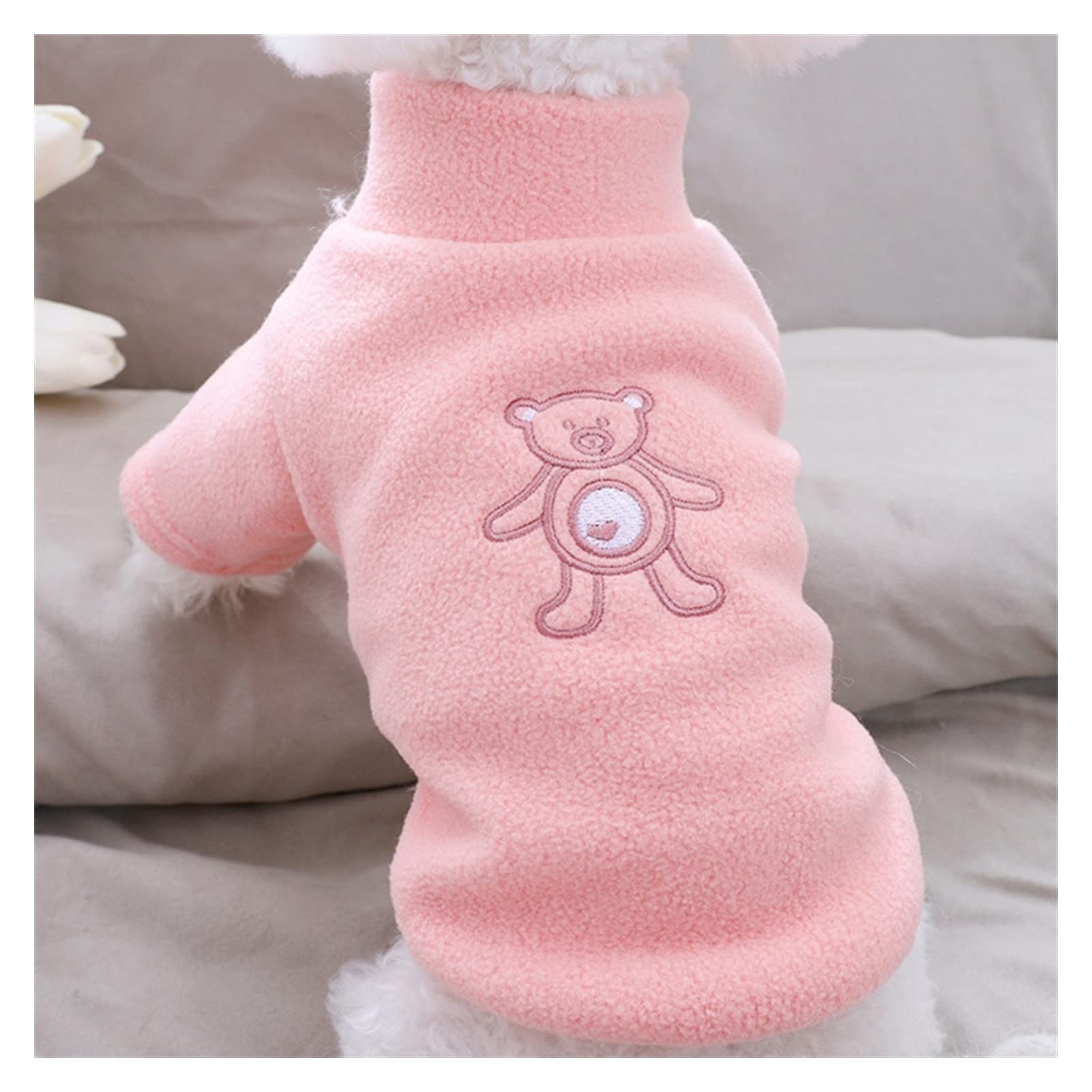 Vêtements d'hiver pour chien à deux pieds manteau chaud petit chien taille S