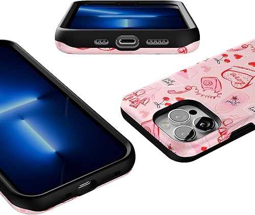 Vista 89 de Casely iPhone 13 Pro Case Compatible with MagSafe Blue Marble Case