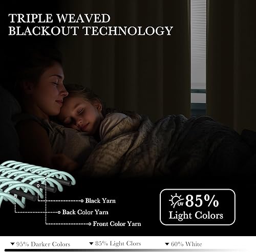 Miniatura 3 de PONY DANCE Cortinas para Autocaravana de 24 pulgadas de Largo, Cortinas Cortas para Baño y Cocina, Mini Cortinas de Privacidad para Camper para