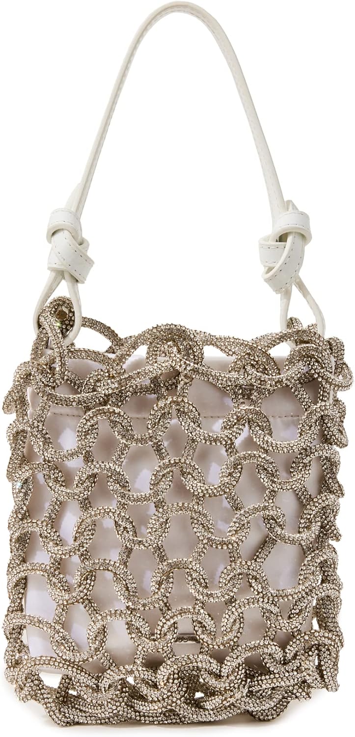 STAUD Bolsa de cristal Tini para mujer