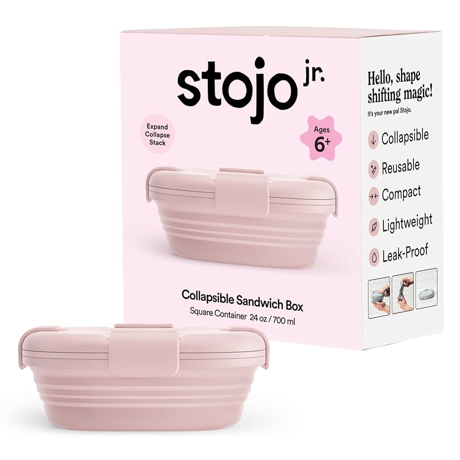 Amazon.com: STOJO Jr Collapsible Box for Kids - Carnation