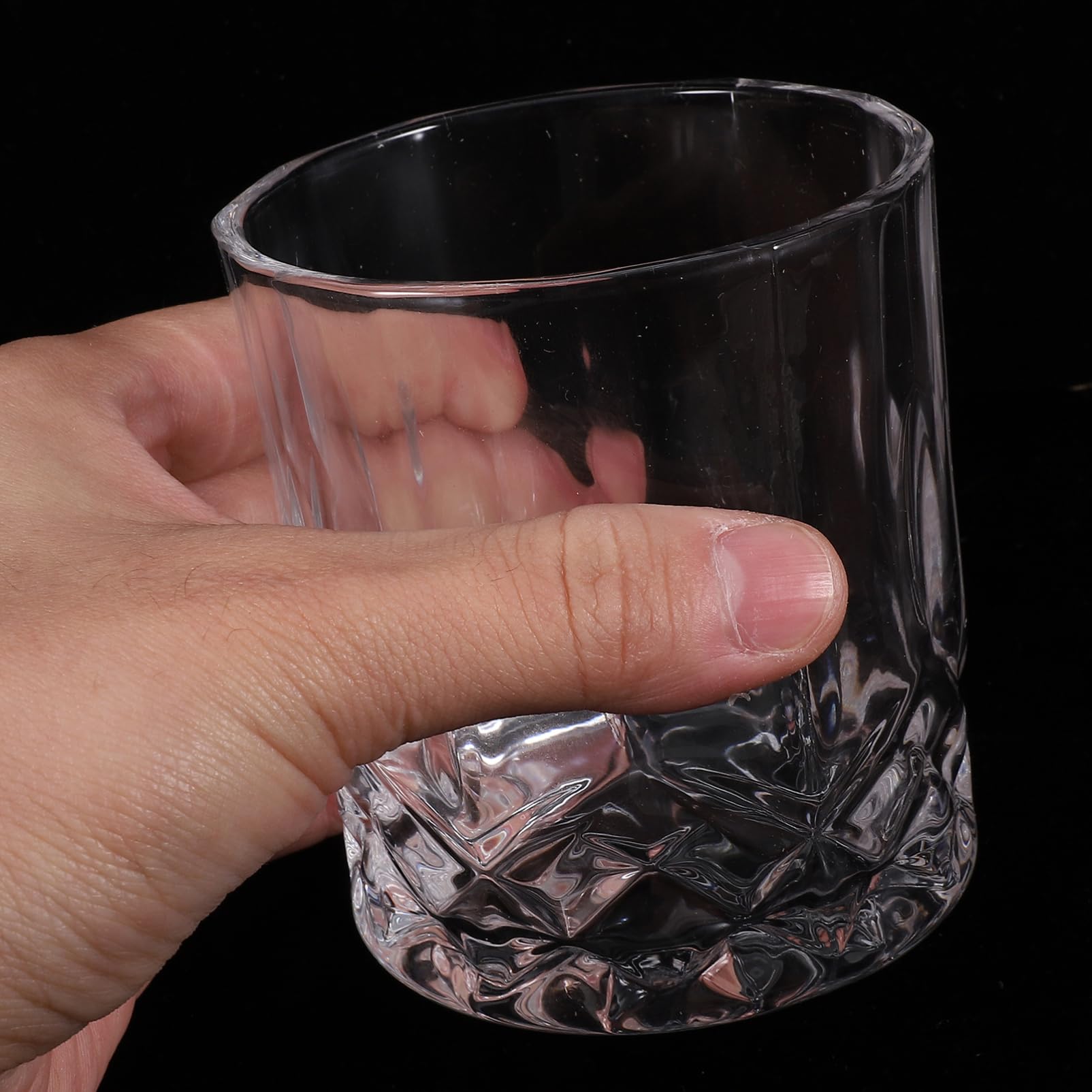 PRETYZOOM 4 Juegos Vaso De Whisky Vasos Para Beber Pequeños Taza De Café Copas De Coctel Copas De Vino Flotantes Vasos De Coctel De Lujo Vasos De Cerveza Cóctel Vidrio Transparent 4 Uds * 4