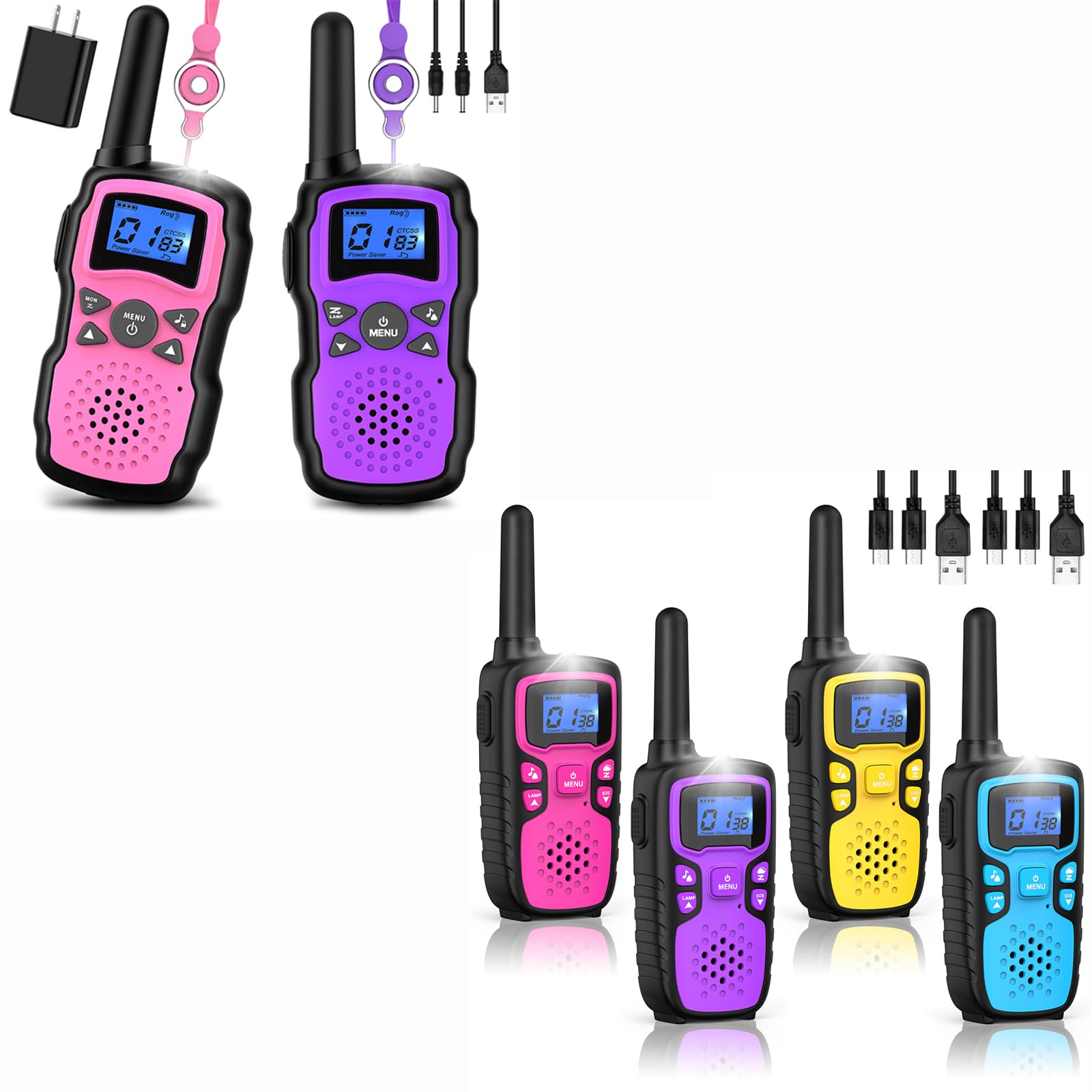 TOY's アーティスティック・ヴォーチェ 6色セット Amazon.com: Wishouse Walkie Talkies for Kids Adults Long Range