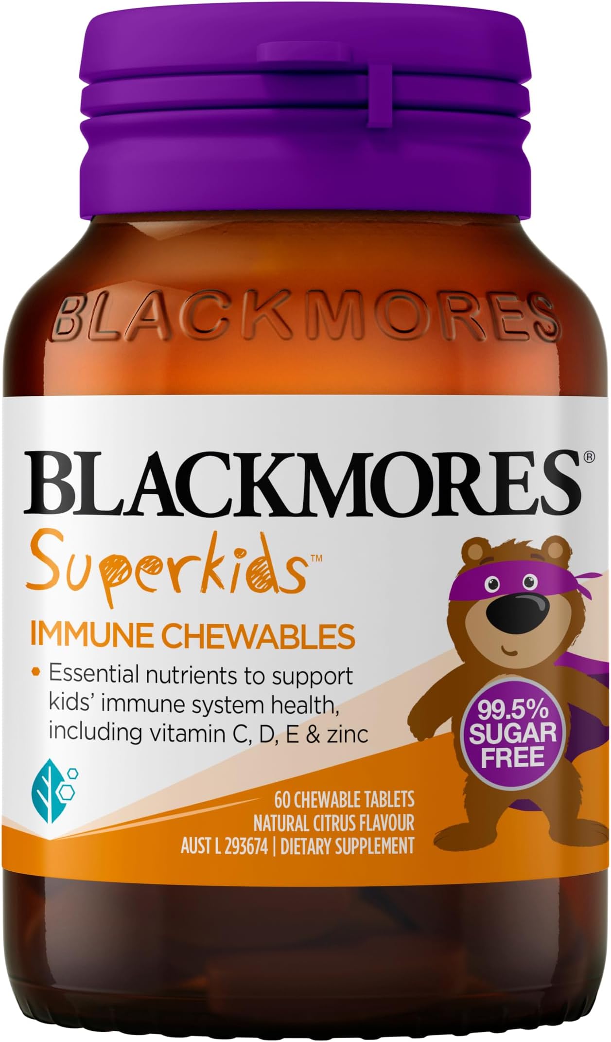 Superkids Immune 60 Chewables