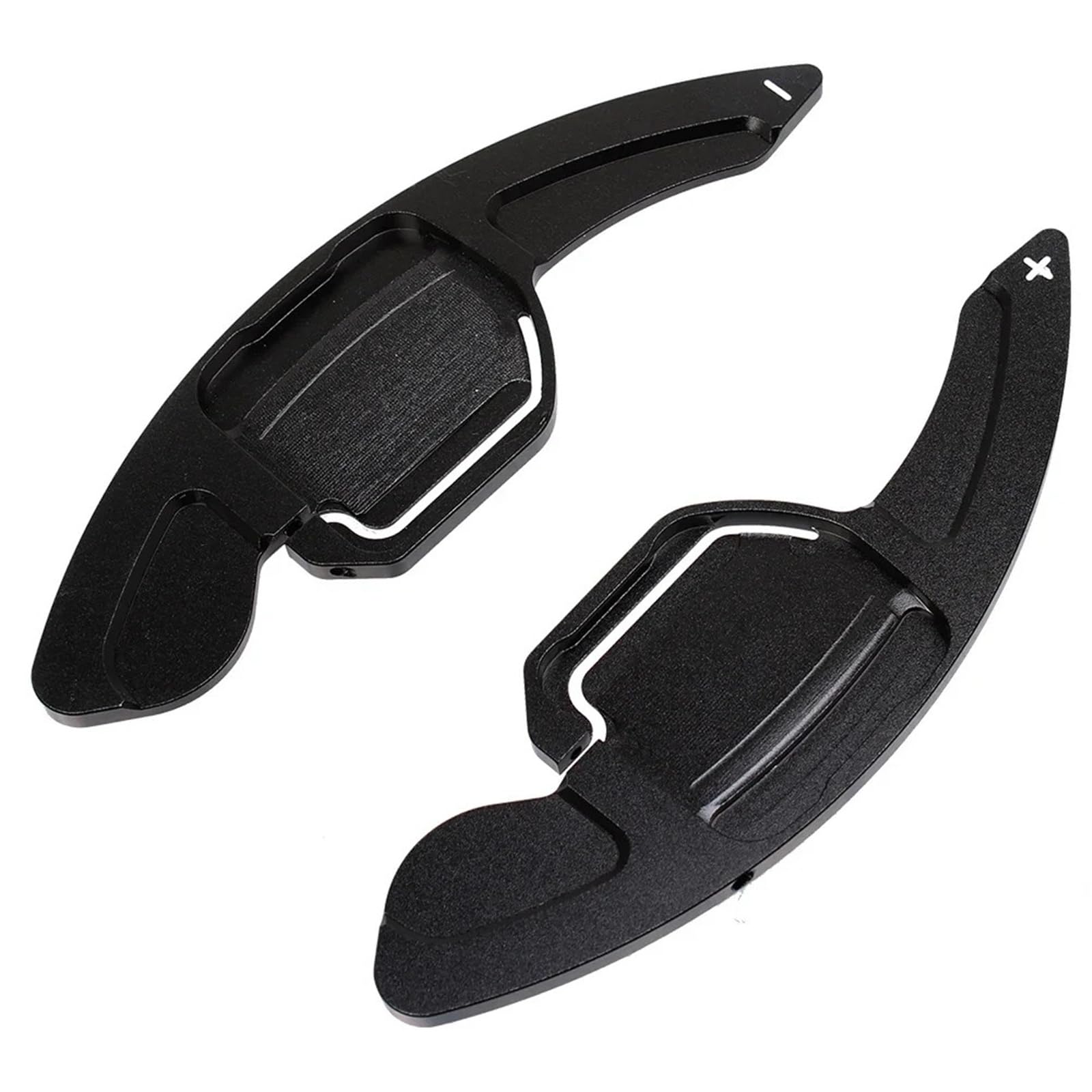 UIEOWHN Car Shift Paddle for Audi for A4 B8 A3 8P A5 A6 A7 A8 S5 Q3 Q5 Q7 Shift Paddle Extension Shifter Gear Paddle(Black)