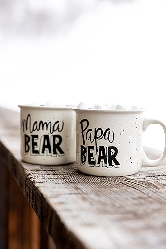 Miniatura 5 de Lazy One Tazas novedosas, divertidas tazas de regalo para familiares, amigos o compañeros de trabajo en tu oficina, campamento (oso de mamá)