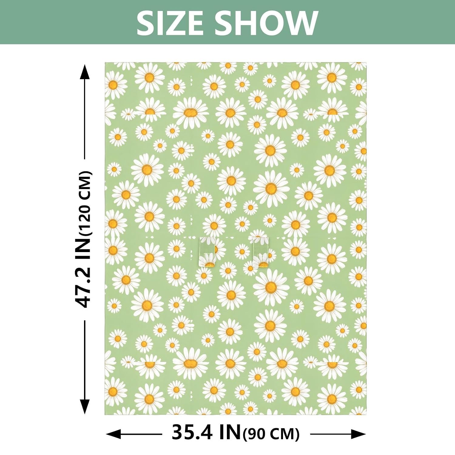 Daisy Green Infant Car Seat Cover Baby Girls Stroller Carseat Covers Canopy Muslin Breathable Soft Lightweight Sun Shade Universal Fit