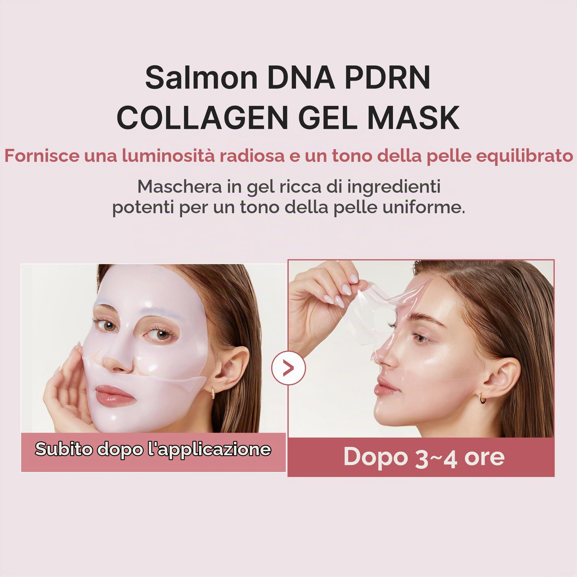 medicube Set Skincare Coreana Essenziale con PDRN Pink Peptide Serum, Maschera in Gel al Collagene e Zero Pore Pad per un Effetto Glow e Pelle Levigata