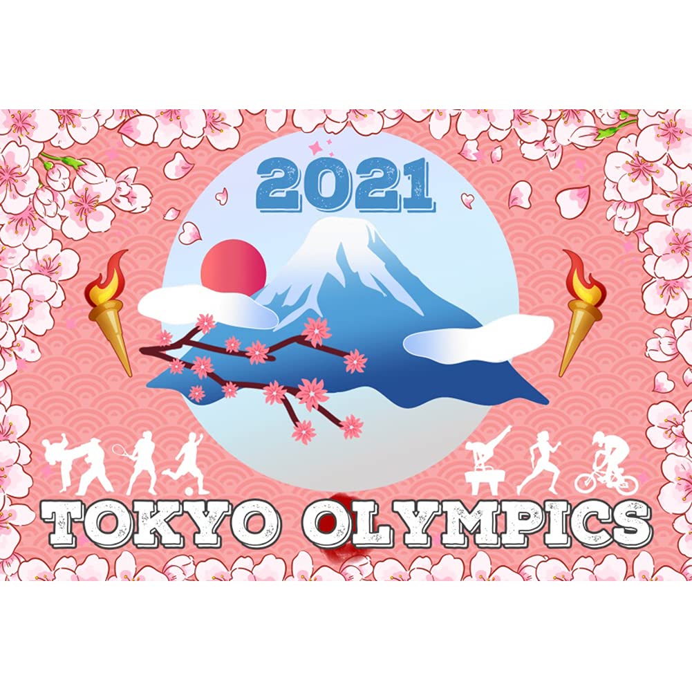 Buy OFILA 2.5x1.8m 2021 Tokyo Olympics Backdrop for Photography Tokyo