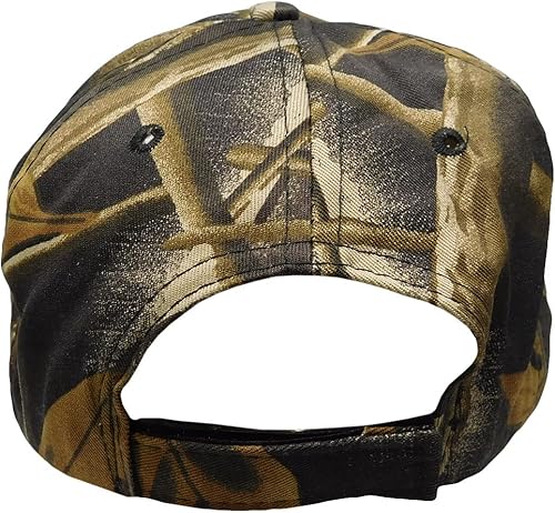 Vista 5 de Liberty Or Death 2nd Enmienda 1791 - Gorra de béisbol bordada ajustable de camuflaje de árbol real, Multi