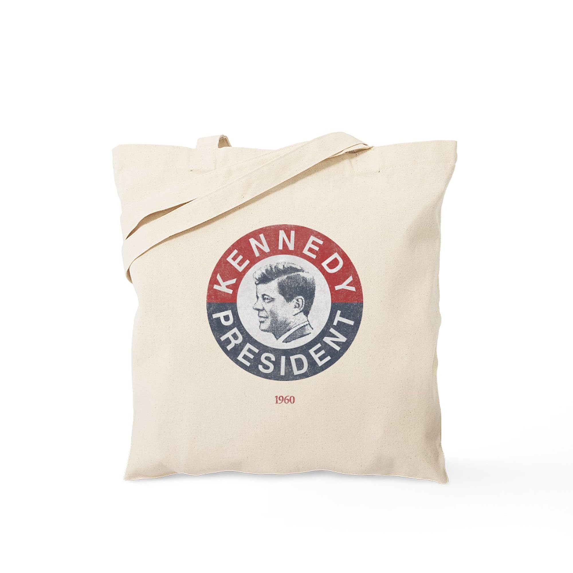 CafePress "He's Your President" Tote Bag - Natural Canvas Reusable Shopping Bag, Two Sizes Available - View #9