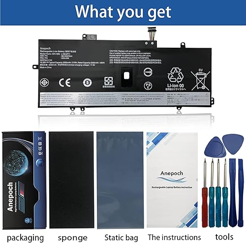 Miniatura 3 de Batería de repuesto para laptop L18C4P71 02DL006 para Lenovo ThinkPad X1 Yoga 4ª generación / X1 Carbon 7ª 8ª generación SB10K97644 02DL004 L18L4P71