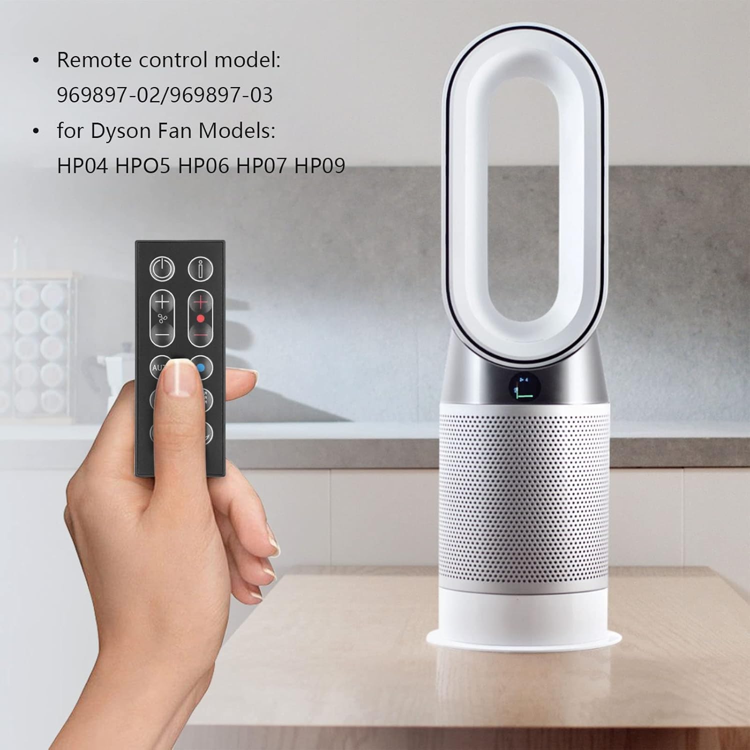 Amazon.com: Remote Control 969897-02 969897-03 for Dyson Pure Hot+