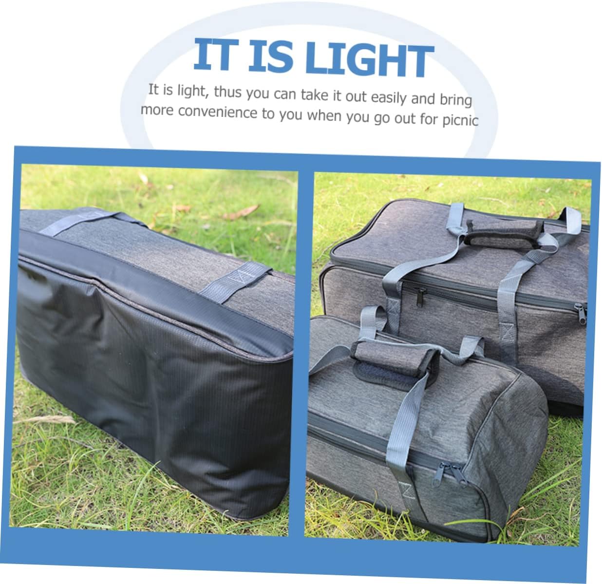 Camping Pot Silverware Organizer Multi-functional Outdoor Cooking Accessory Bag for Car Camping