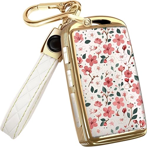 Miniatura 15 de Lucrum Compatible con funda para llavero Mazda y llavero de cuero, funda de TPU para 3, 6, CX-5 CX-9 CX-30 CX-50 CX-70 (2019-2025)