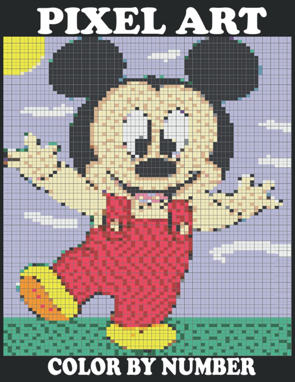 Pixel Art Color By Number: Pixel Coloring Book, Gorgeous Pop Art Brain Games, Color Quest Extreme Challenges For Relaxation and Meditation, Funny Gift ... Color By Number Dazzling Animals Pattern)