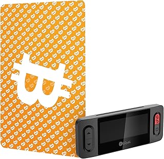 Ellipal X Card Bitcoin Custom Edition – Air Gapped Crypto Cold Wallet（ with Starter Accessory Kit）