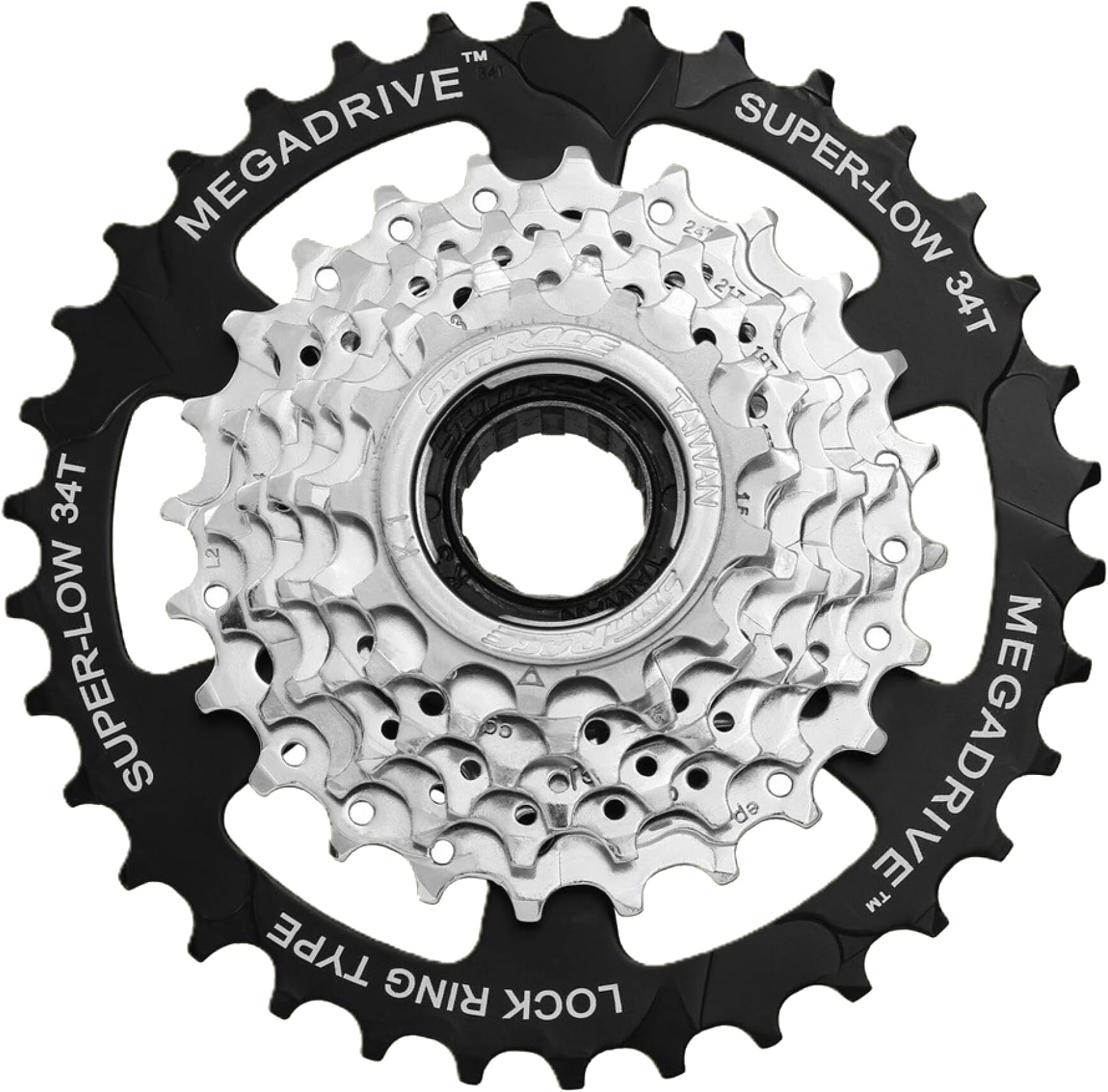 Sturmey Archer Sturmey- MFM4S 7CV Freewheel, tooth compatible 7-speed threaded - Chrome