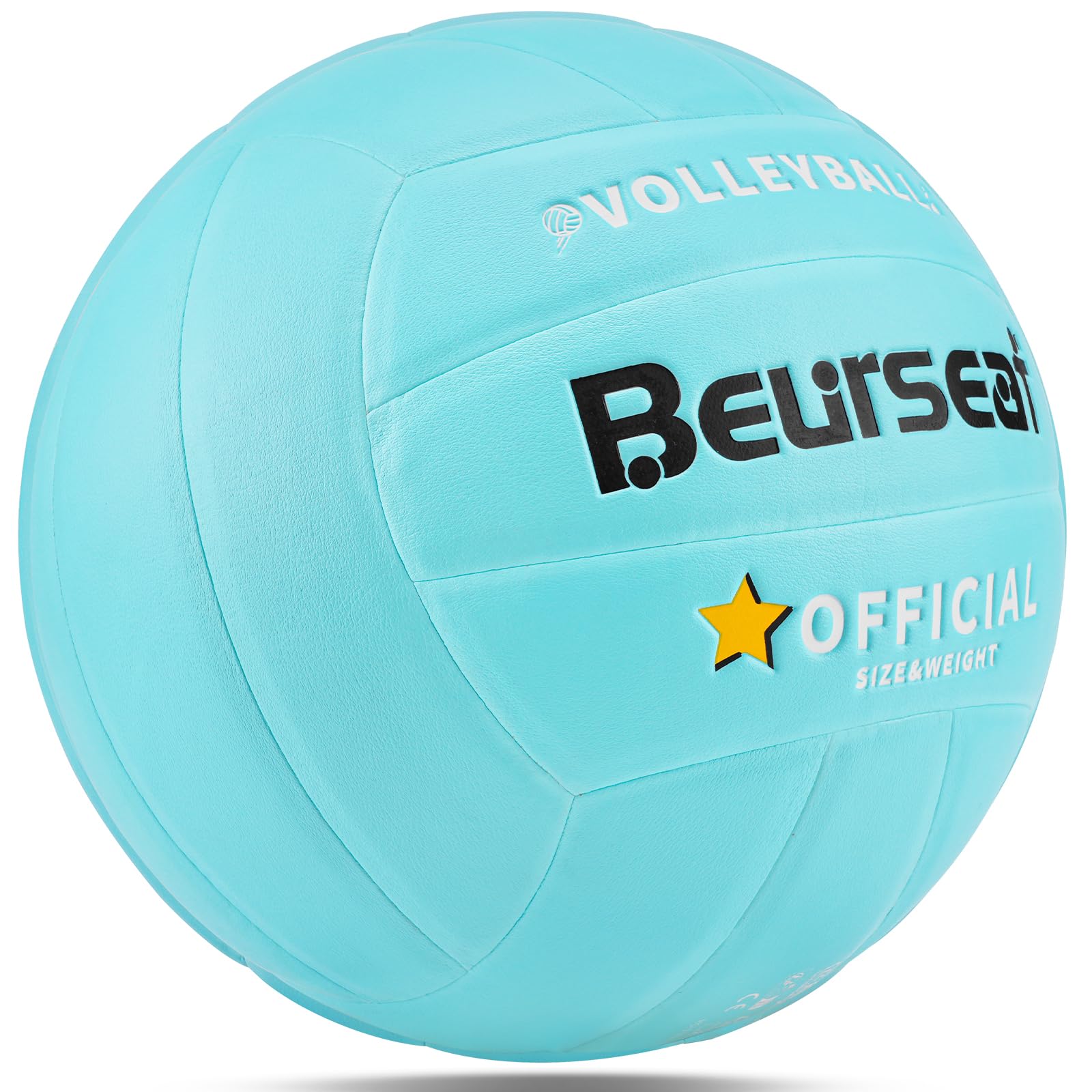 Beurseaf Pelota Voleibol, Balon Voley Playa Tamaño 5 para Interior y Exterior - 2