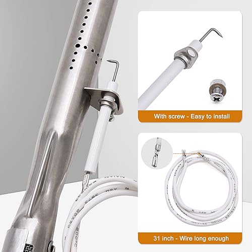 Miniatura 6 de Adviace Piezas de repuesto para parrilla de patio trasero BY14-101-001-04 GBC1460W BY13-101-001-13 BY12-084-029-98 GBC1255W, Dynaglo DGF510SSP