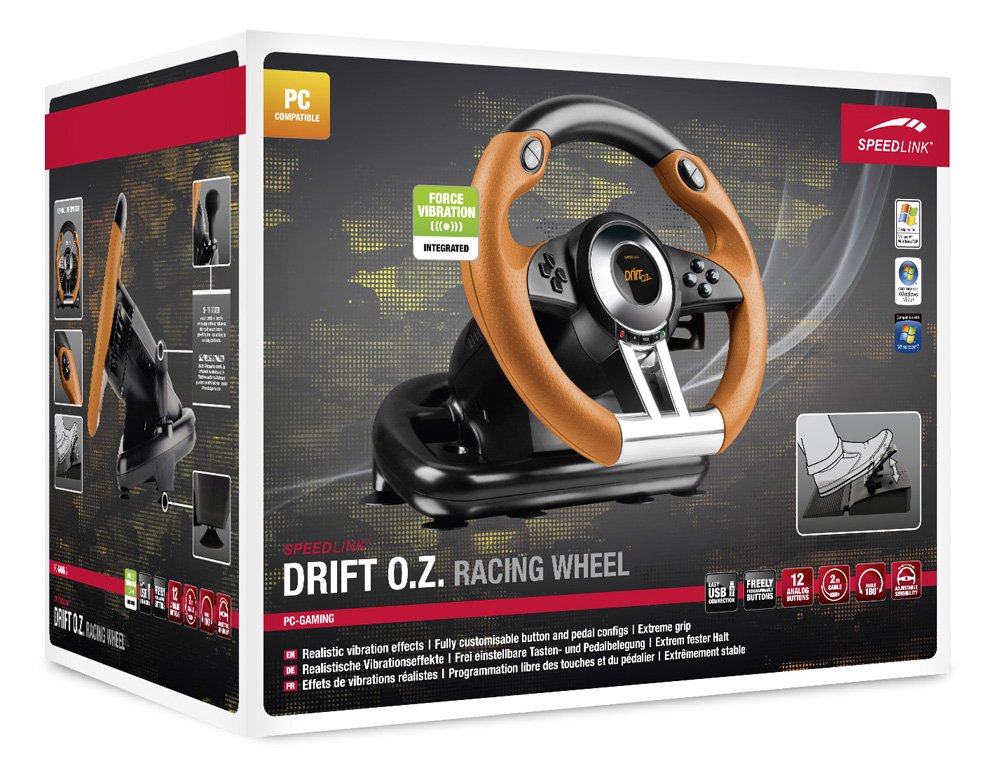 SPEEDLINK Drift O.Z. Racing Wheel, PC