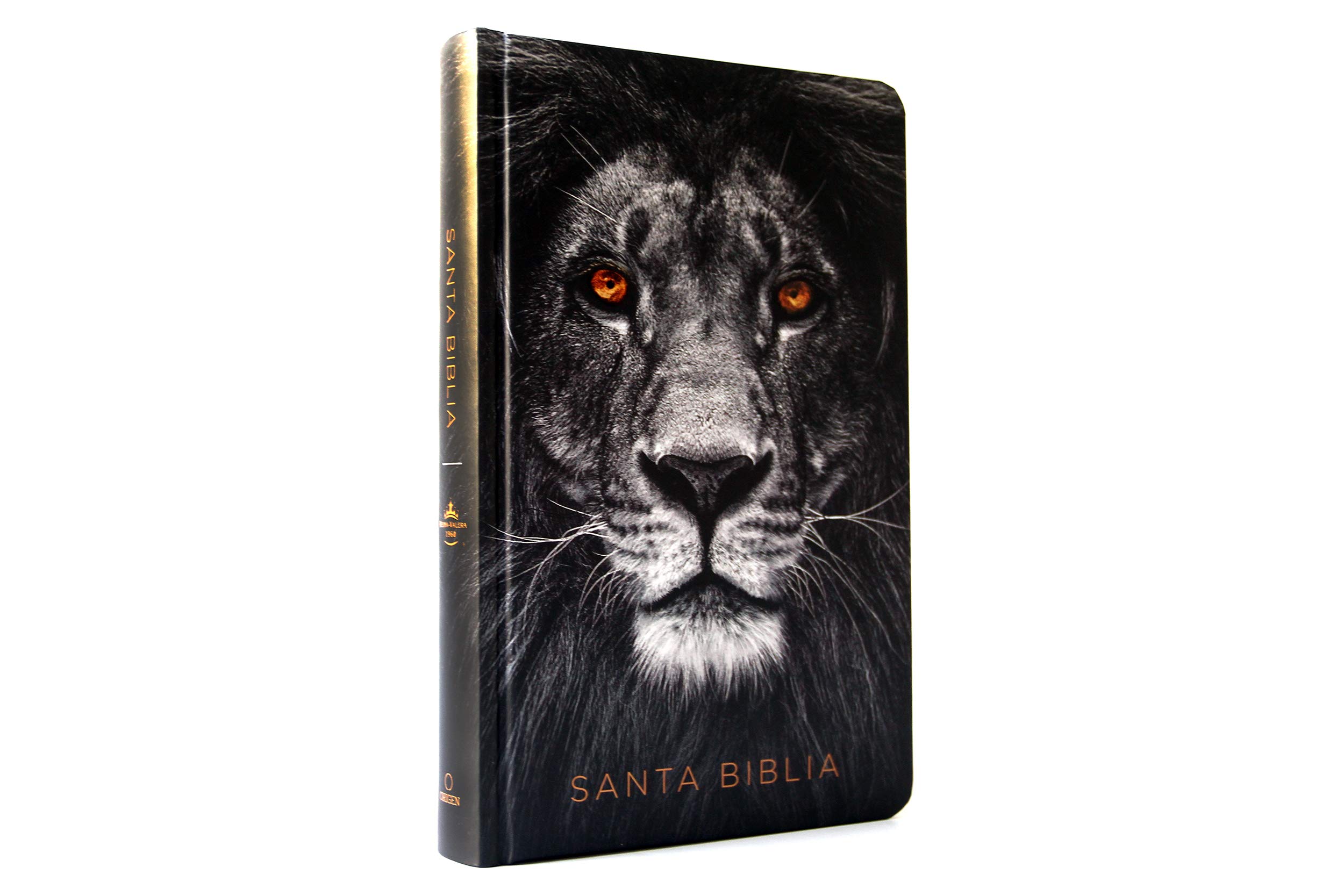 Biblia Reina Valera 1960 letra grande. Tapa dura, León de Judá, tamaño manual/ S panish Bible RVR 1960. Handy Size, Large Print, Hardcover, Lion of ... / RVR Bible Revised 1960, Lion of Judah